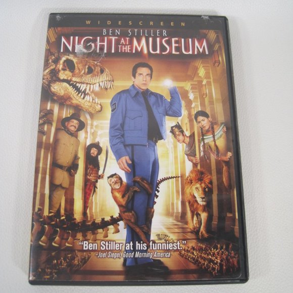 Night at the Museum (DVD, 2007, Widescreen)(Ben Stiller, Shawn Levy, Bill Cobbs) - Picture 1 of 6